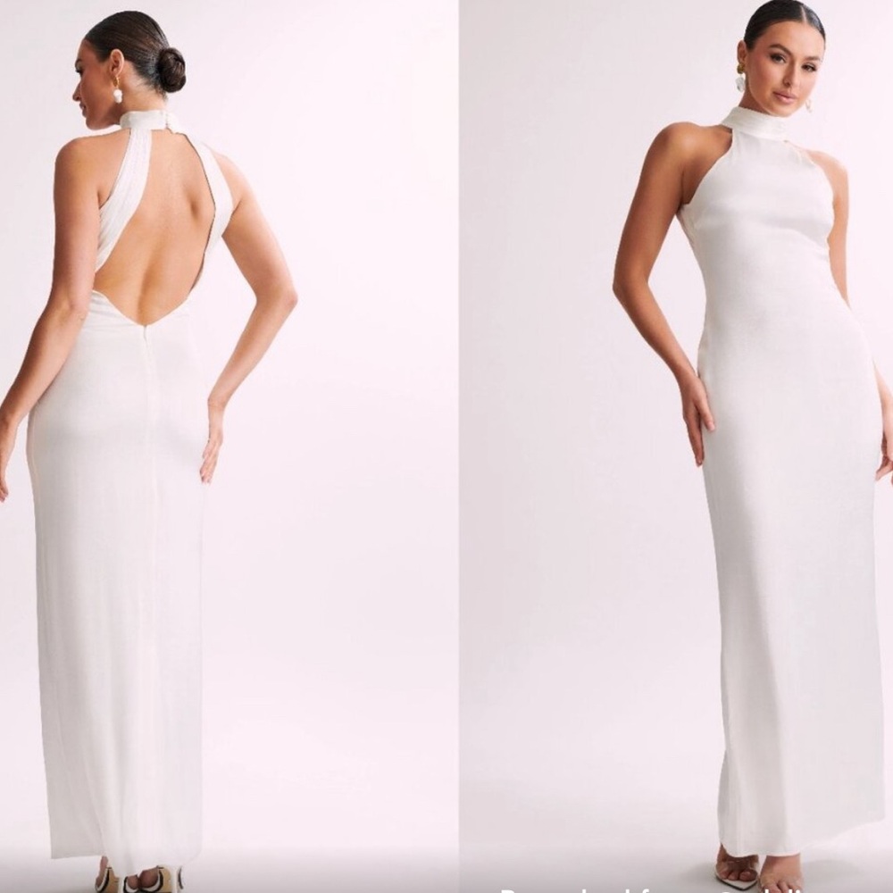 Meshki CLAIRE open back dress